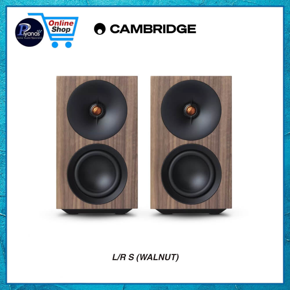 ลำโพงบลูทูธไร้สาย CAMBRIDGE AUDIO : L/R S (WALNUT)_1